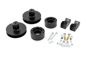 Jeep Wrangler Suspension Lift Kit - Rough Country - 2 Inch Lift Kit with N3 shocks - '97-'06